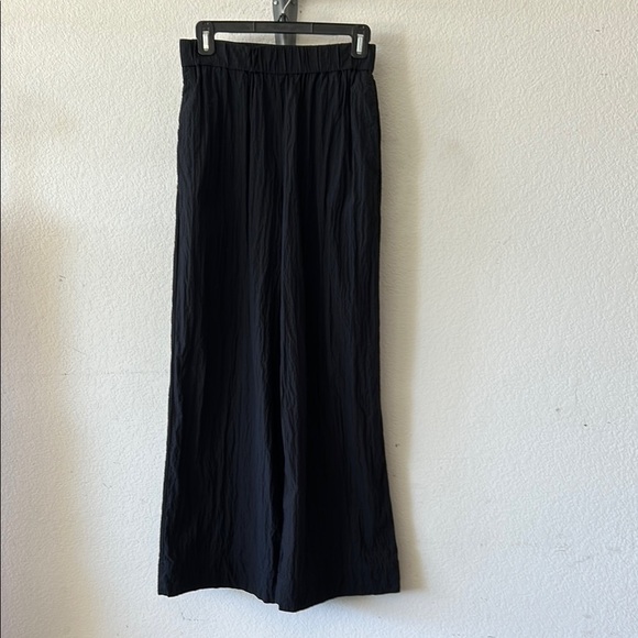 COS Crinkled Wide Leg Trousers size 4 - Picture 2 of 7
